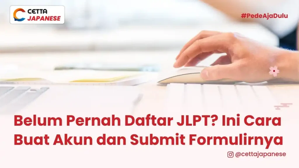 ilustrasi seseorang sedang mendaftar JLPT|ilustasi seorang anak tengah mengecek urutan soal JLPT