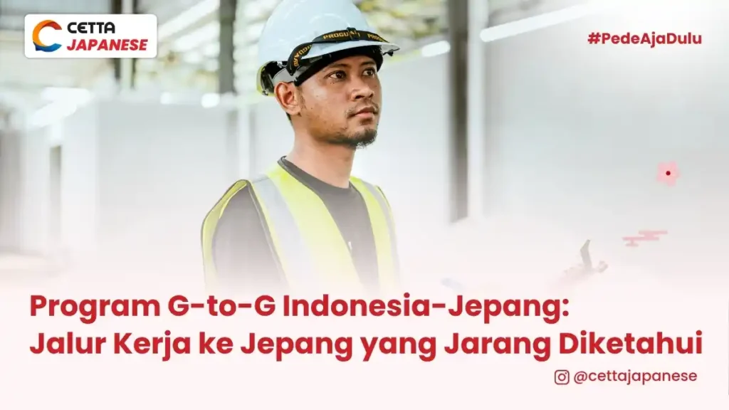 potret pekerja Indonesia yang ikut program G to G Indonesia Jepang